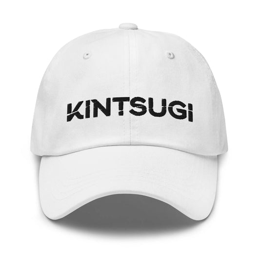 "Classic" KINTSUGI Apparel Brand Hat (White/Black) KINTSUGI Apparel