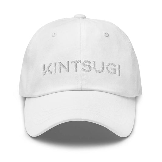 "Classic" KINTSUGI Apparel Brand Hat (White) KINTSUGI Apparel