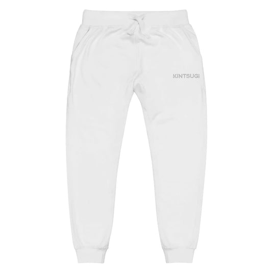 "Classic" KINTSUGI Apparel Brand Sweatpants (White) KINTSUGI Apparel