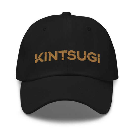 "Classic" KINTSUGI Apparel Brand Hat (Black/Gold) Kintsugi Apparel
