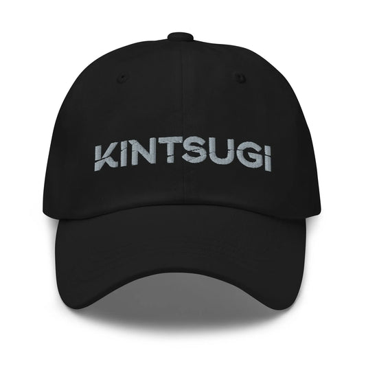 "Classic" KINTSUGI Apparel Brand Hat (Black/Grey) KINTSUGI Apparel