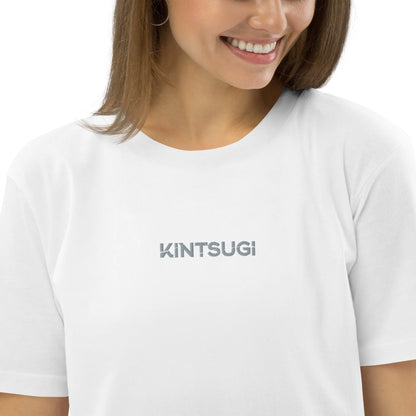 "Classic" KINTSUGI Apparel Brand T-Shirt (White/Grey) KINTSUGI Apparel