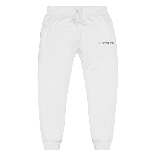 "Classic" KINTSUGI Apparel Brand Sweatpants (White/Grey) KINTSUGI Apparel
