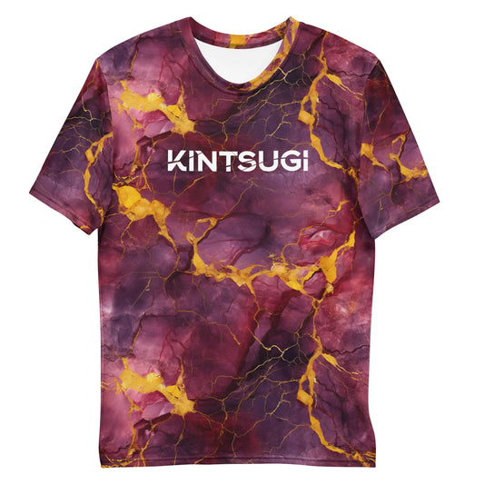 Ruby Radiance Kintsugi T-Shirt KINTSUGI Apparel