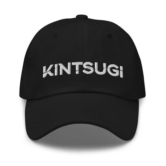 "Classic" KINTSUGI Apparel Brand Hat (Black/White) KINTSUGI Apparel
